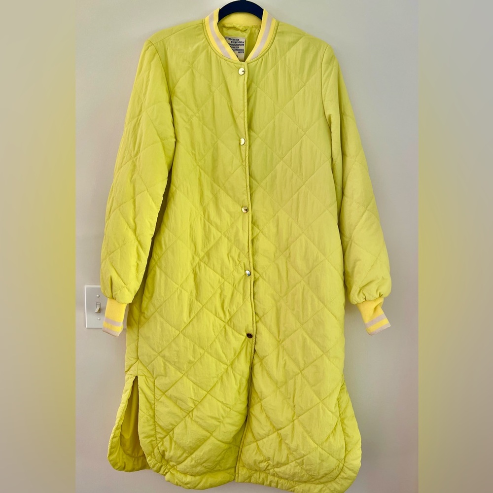 BAUM UND PFERDGARTEN diamond quilted coat in size 38 (EU) / size 8.